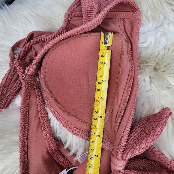 Kona Sol Mauve textured bikini XL NWT - Picture 3 of 12
